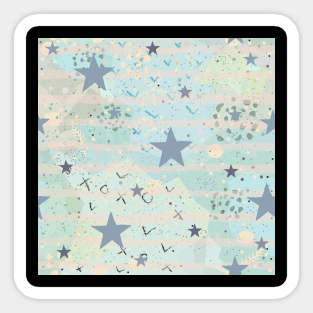 Stars Pattern Sticker